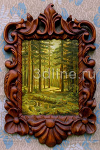 Резные рамы из дерева для зеркал и картин